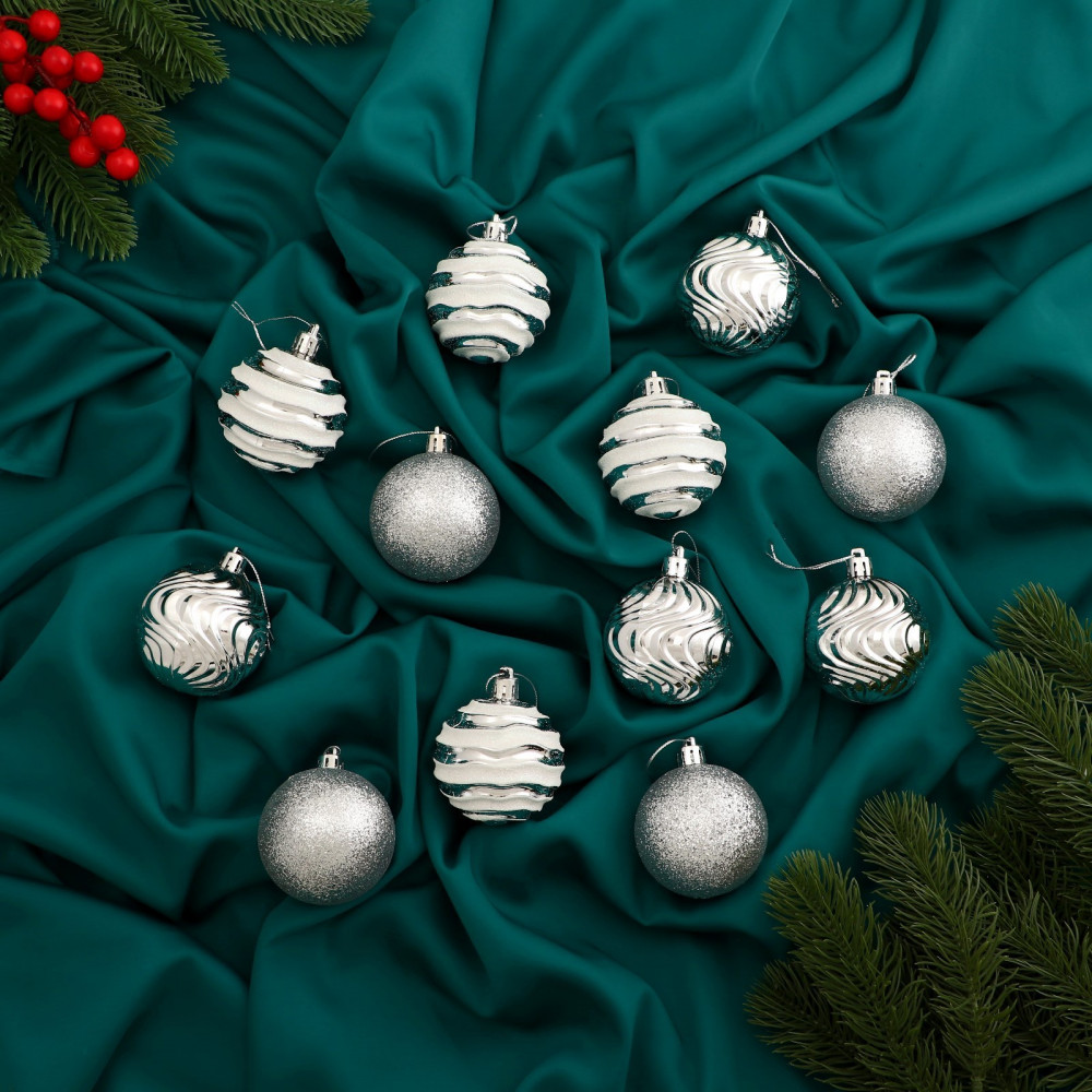 Набор шаров ёлочных «Мелодия» | Зимнее волшебство