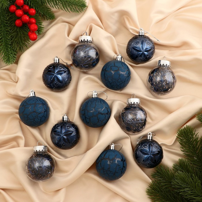 Набор шаров ёлочных «Зимняя музыка» | Зимнее волшебство