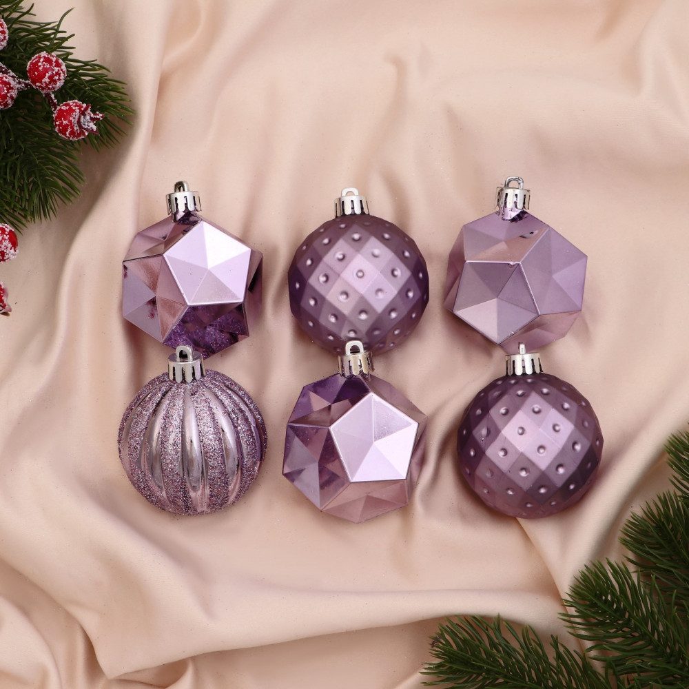 Набор шаров ёлочных «Изабель» | Зимнее волшебство