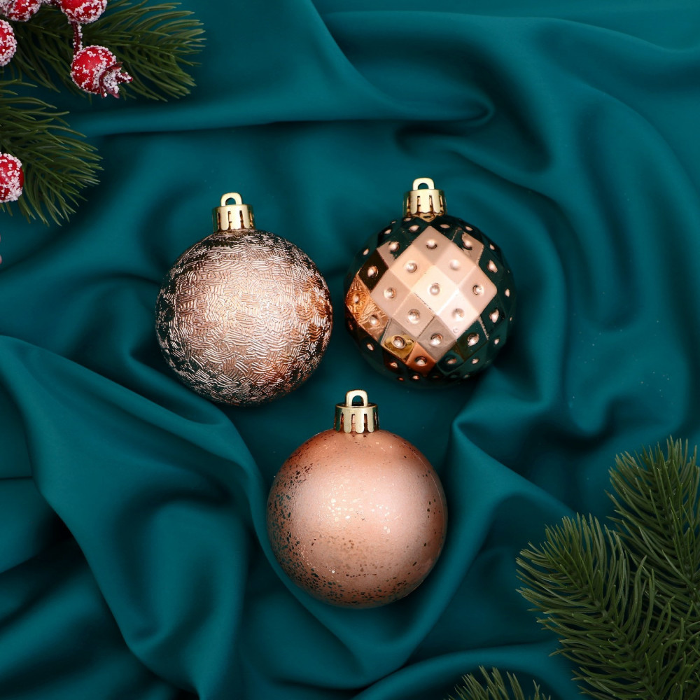 Набор шаров ёлочных «Северное сияние» | Зимнее волшебство