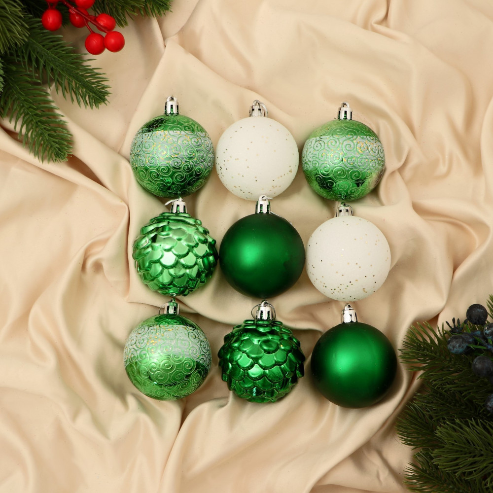 Набор шаров ёлочных «Гармония» | Зимнее волшебство