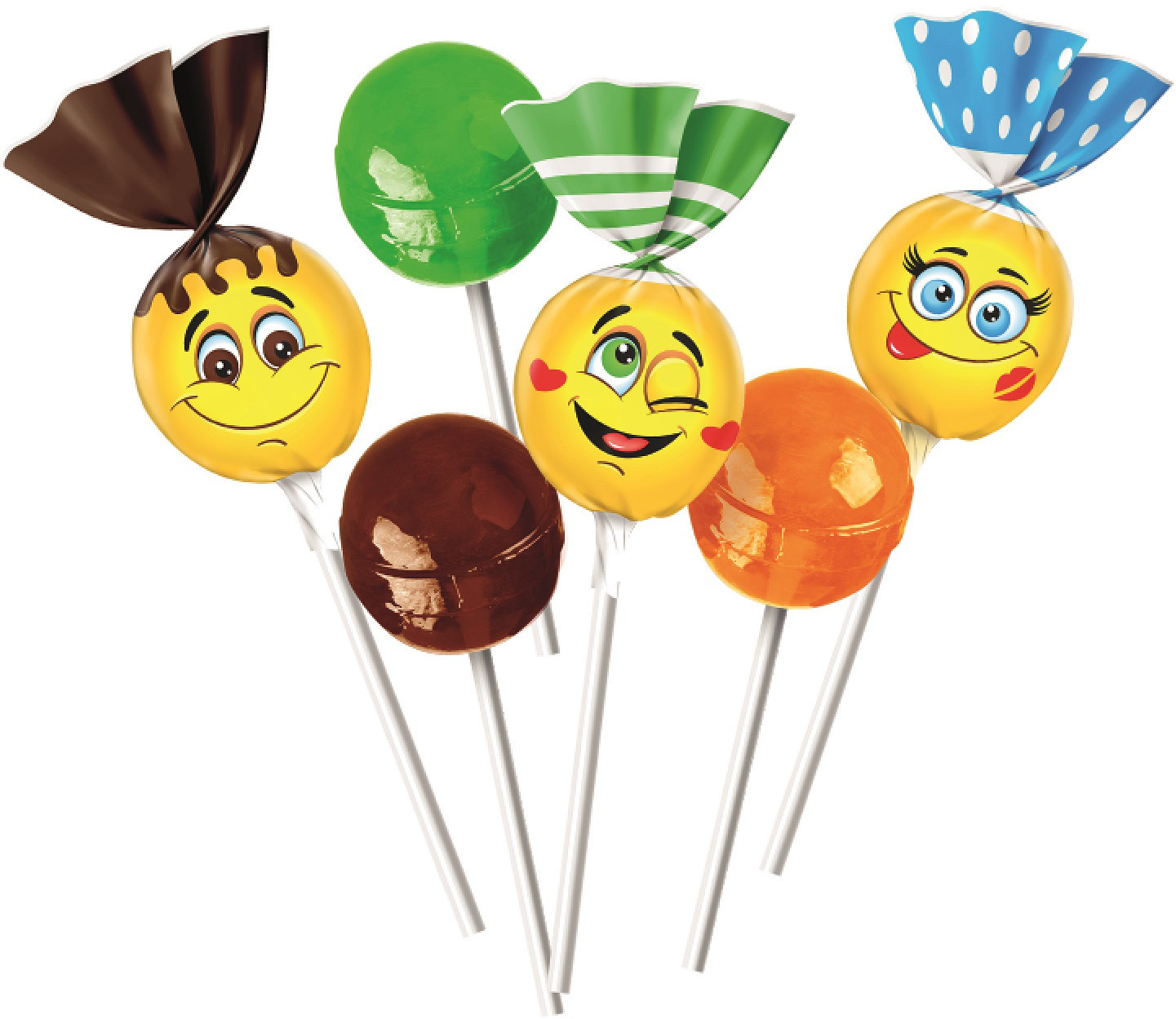 Карамель на палочке с коктейльными вкусами «LolliPops» | Roshen