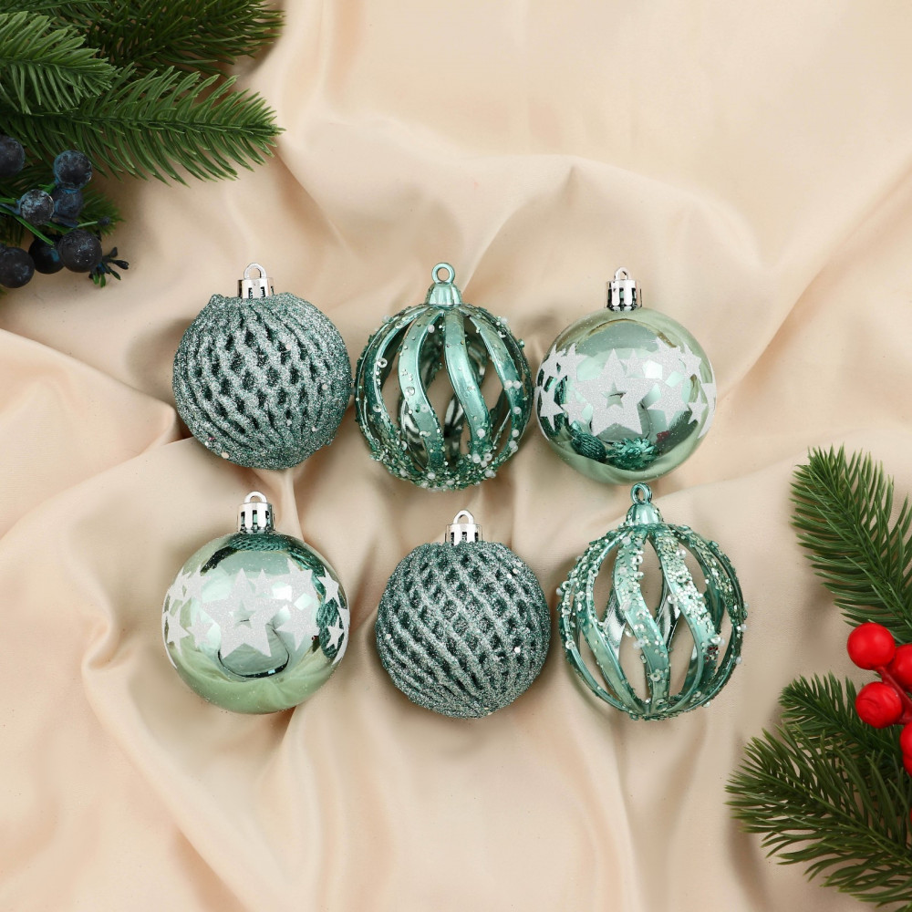 Набор шаров ёлочных «Эстер» | Зимнее волшебство