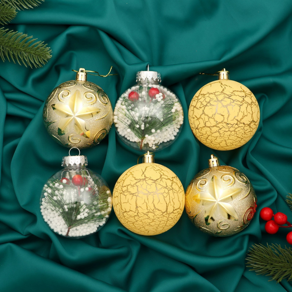 Набор шаров ёлочных «Мелодия» | Зимнее волшебство