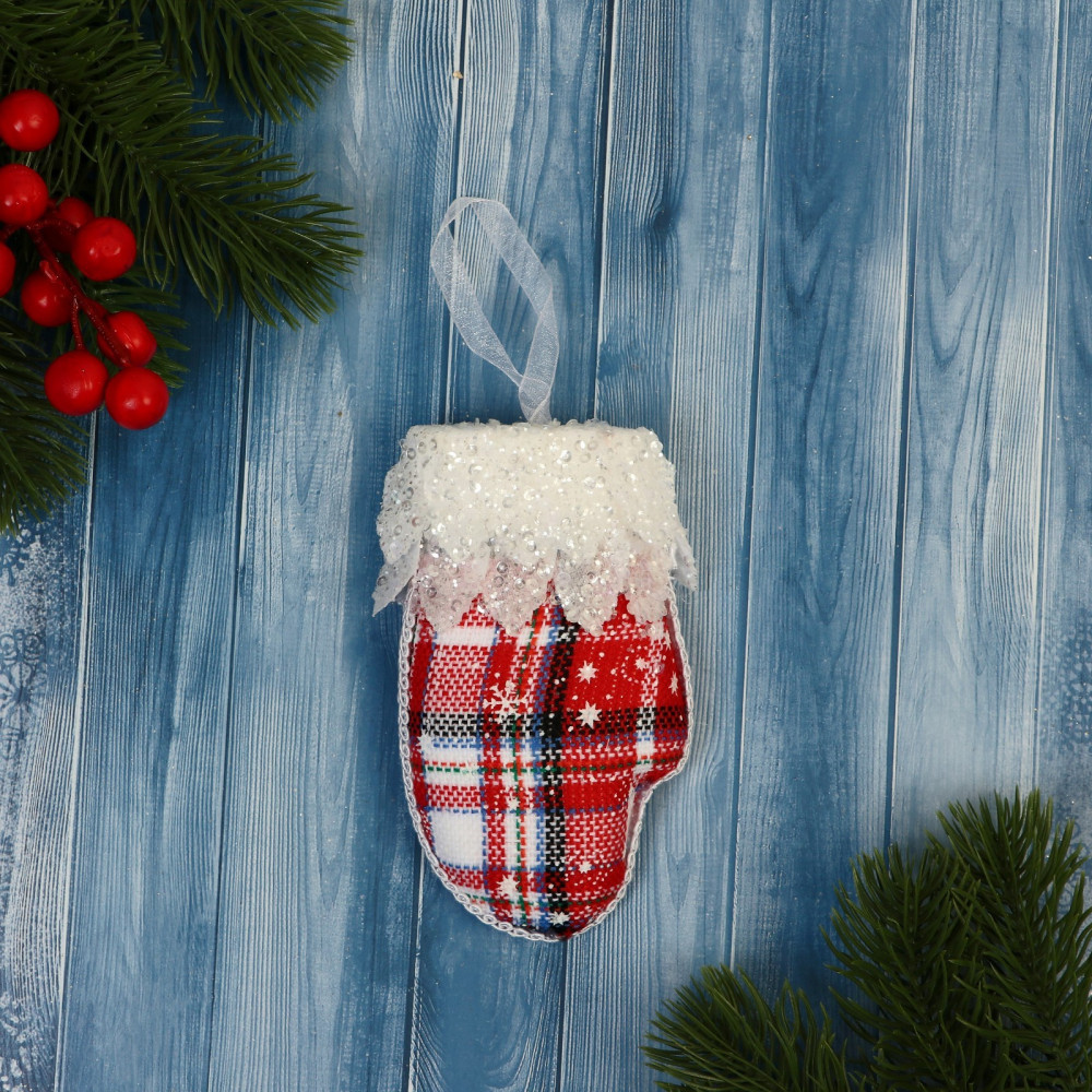 Украшение ёлочное «Рукавица элит» | Зимнее волшебство