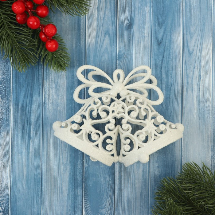 Украшение ёлочное «Колокольчик узор люкс» | Зимнее волшебство