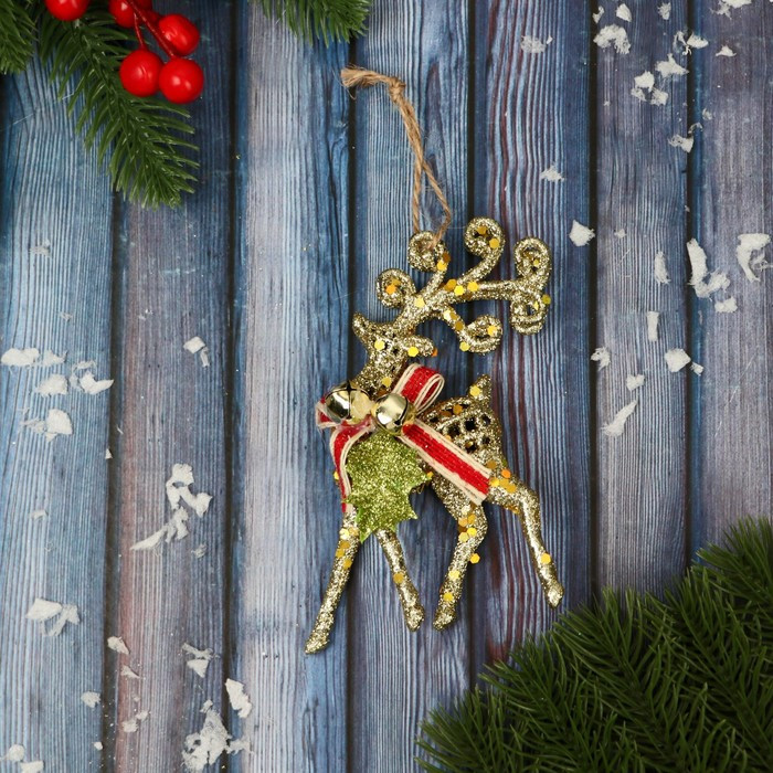 Украшение ёлочное «Олень ажур» | Зимнее волшебство