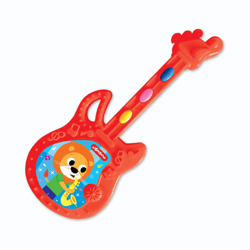 Игрушка музыкальная «Моя первая гитара» | Азбукварик