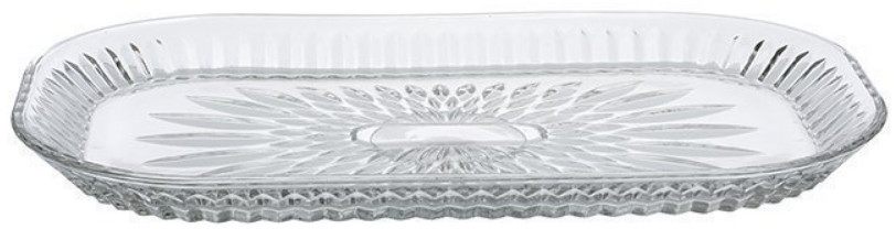 Тарелка сервировочная «Vetro» | Vetro | DG glass