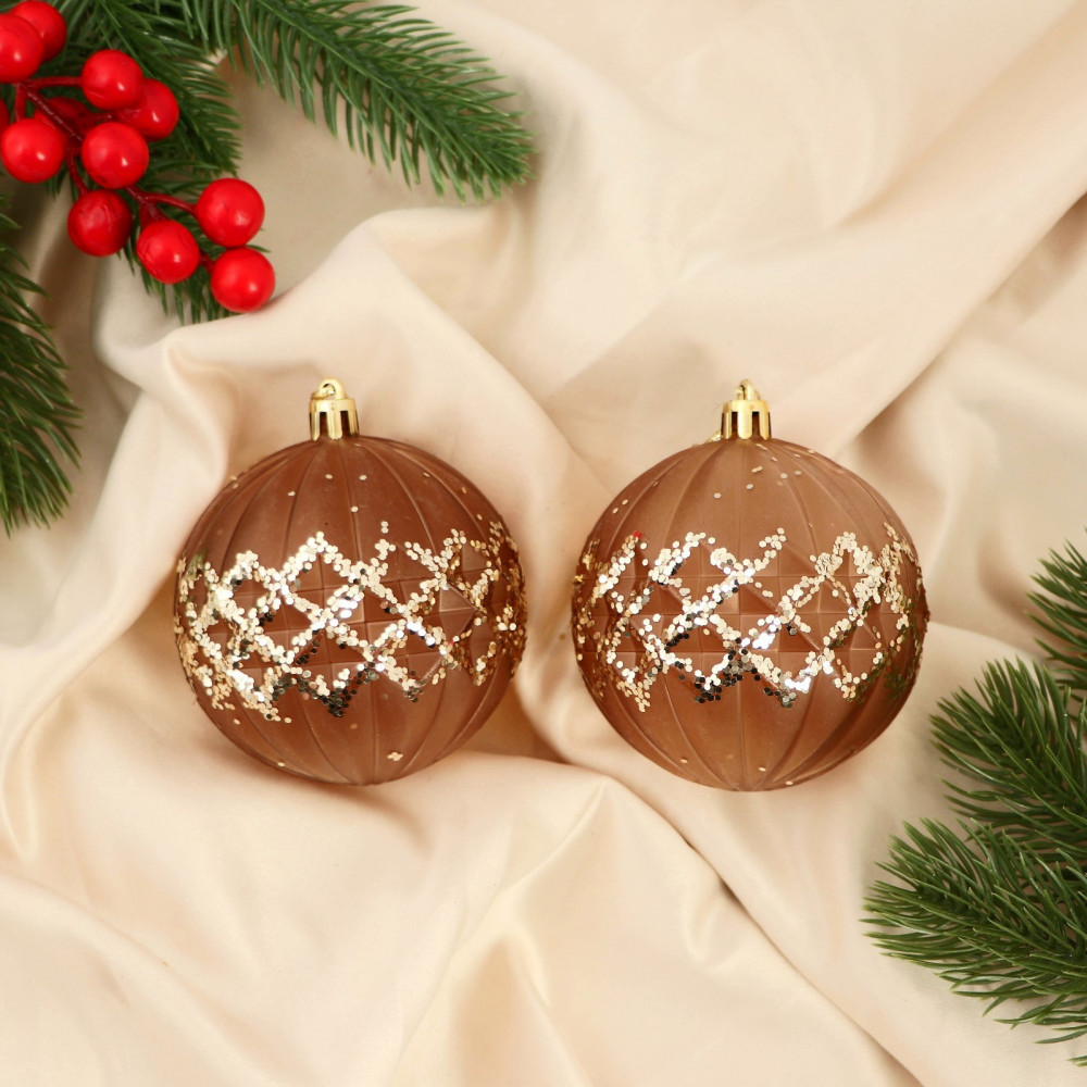 Набор шаров ёлочных «Гэбриэл» | Зимнее волшебство