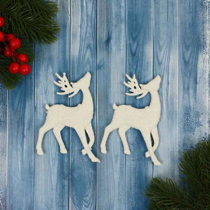 Набор украшений ёлочных «Сказочный олень» | Зимнее волшебство