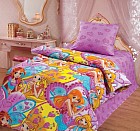 Комплект постельного белья "Феи" (арт. 8211, 1,5-спальный, бязь, 1 наволочка 70х70)