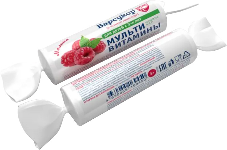 Мультивитамины для детей и взрослых «Барсукор» | Фарминдустрия