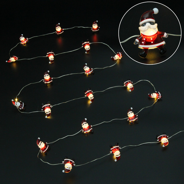 Гирлянда для дома «Дед Мороз» | Серпантин