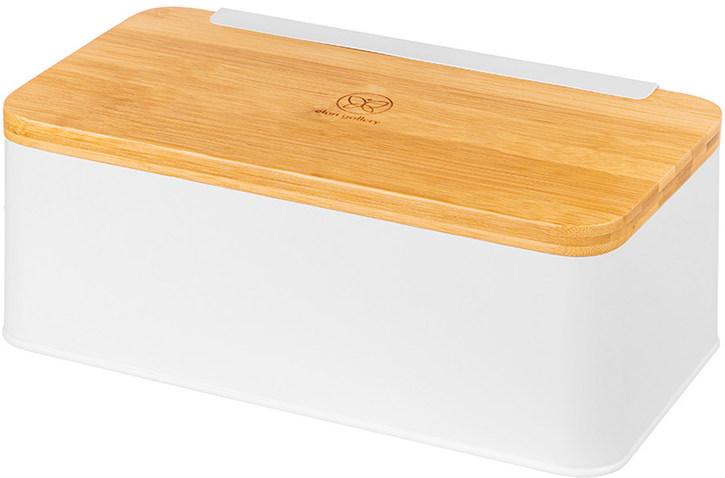 Хлебница с крышкой-доской бамбуковой | Elan Gallery