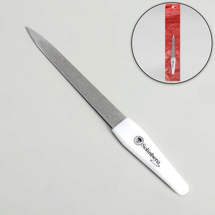 Пилка для ногтей с алмазным покрытием | Solinberg