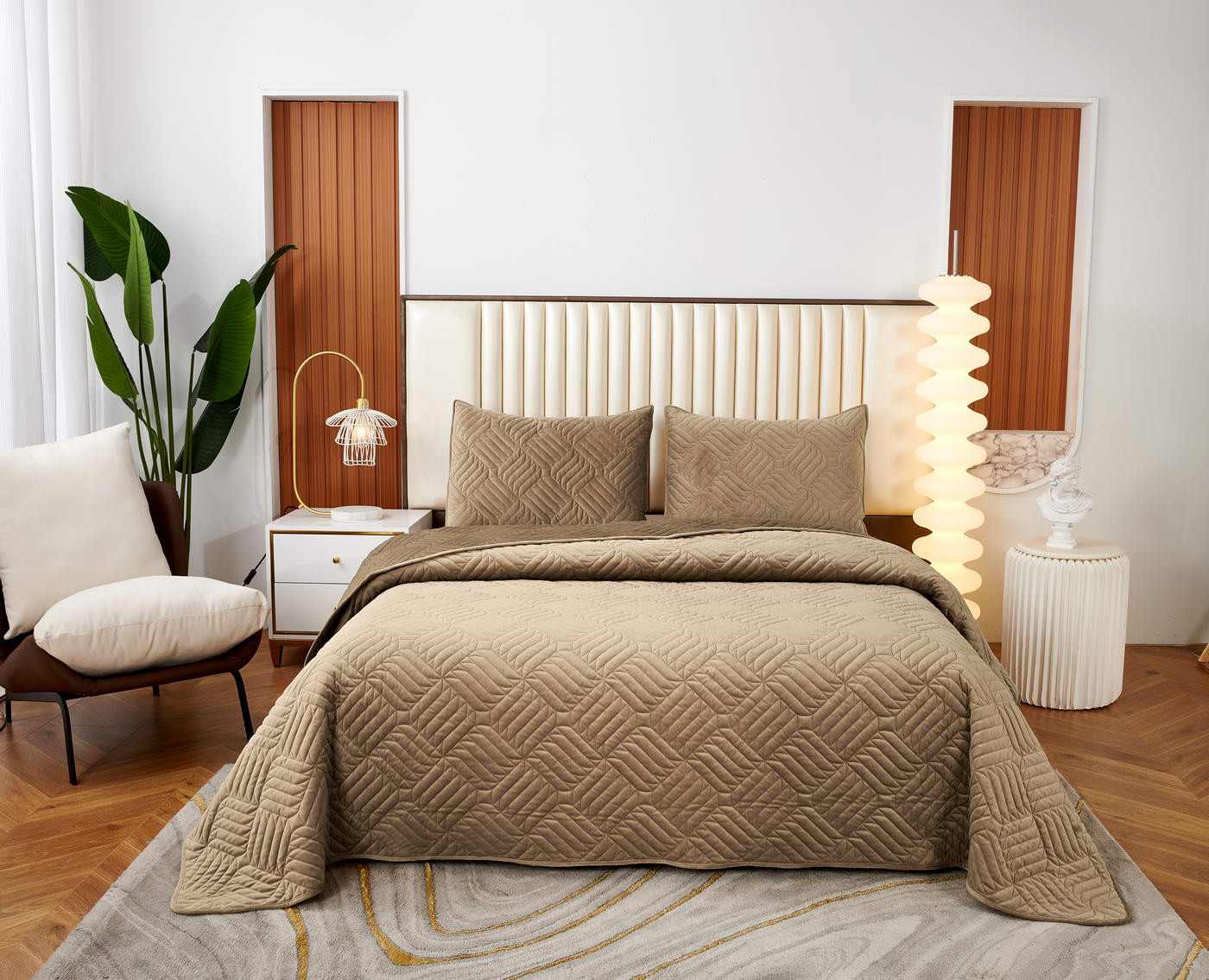 Набор из покрывала с наволочками «Армандо» | Sofi De Marko