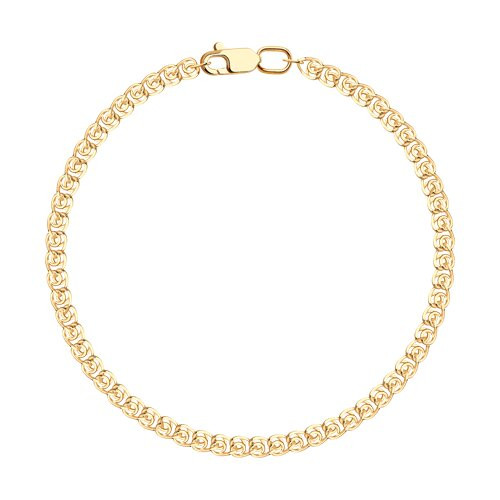 Браслет из золочёного серебра | Diamant