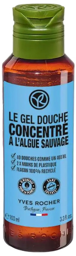 Гель для душа в экоформате «Морские водоросли» | Yves Rocher