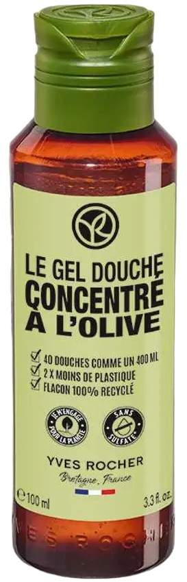 Гель для душа в экоформате «Олива» | Yves Rocher