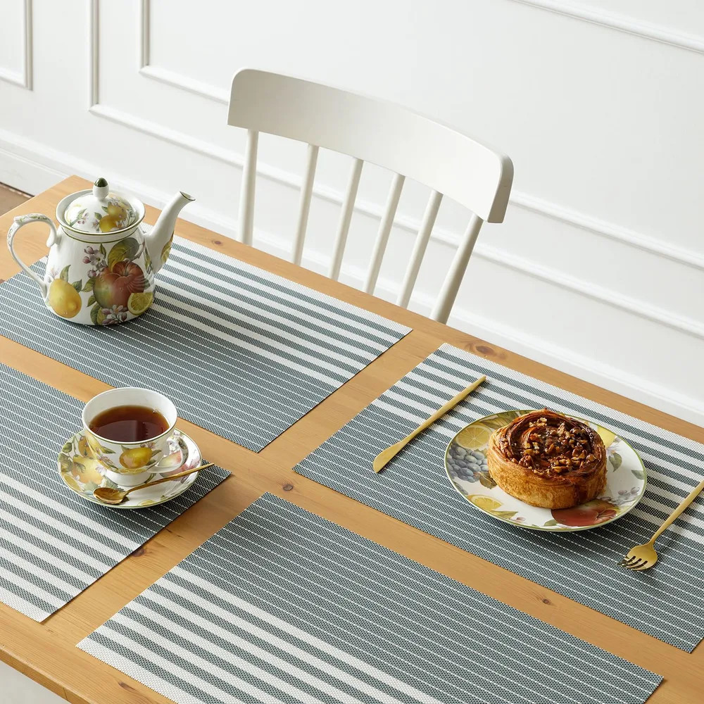 Комплект плейсматов «Blue lines» | Mia Cara