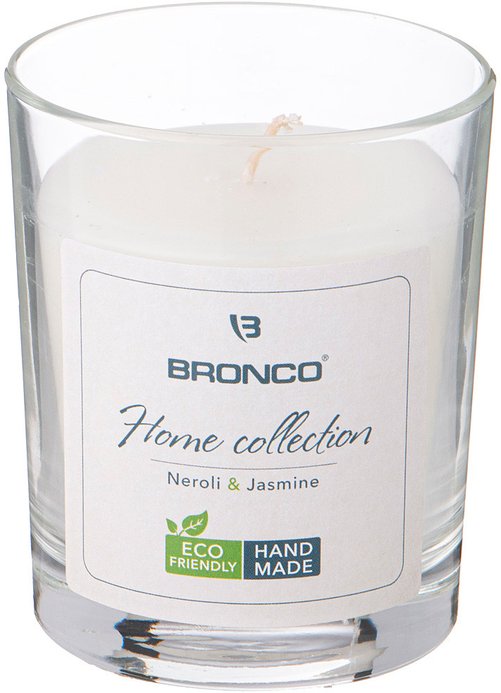 Свеча в стакане ароматизированная | Новый Год! | Bronco