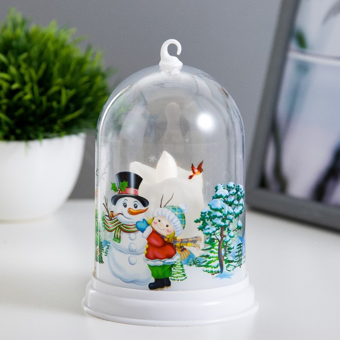 Ночник «Новогодняя свеча» | Новый год 2024 | Risalux