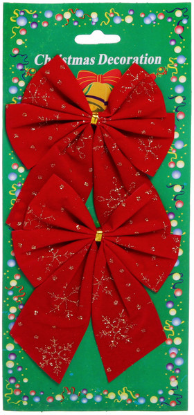 Набор бантов на елку «Золотой узор» | Серпантин