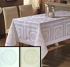 Скатерть тефлоновая (арт. skt098-2, размер 160х220 см, цвет: бежевый)