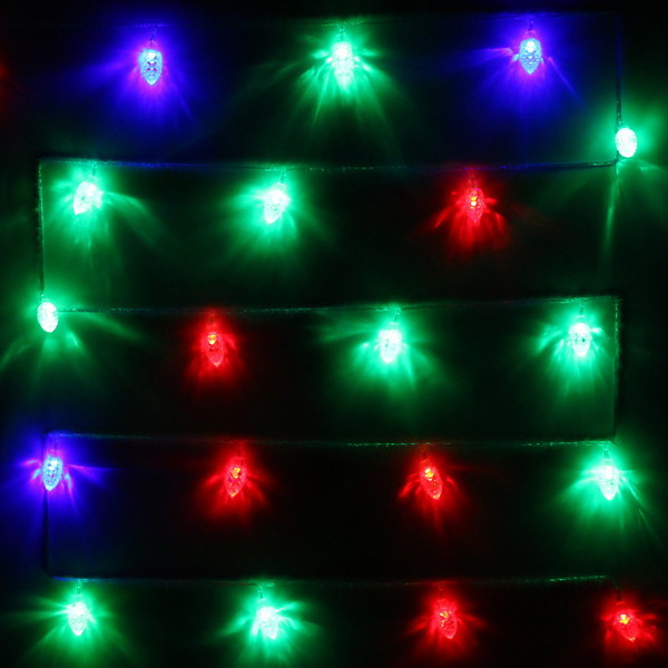 Гирлянда для дома «Шишка» (возможность соединения) | Серпантин