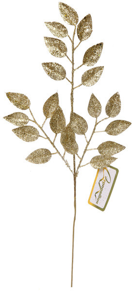 Ветка декоративная «Волшебные листья» | Серпантин