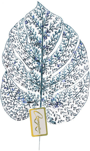 Ветка декоративная «Сказочный папоротник» | Серпантин