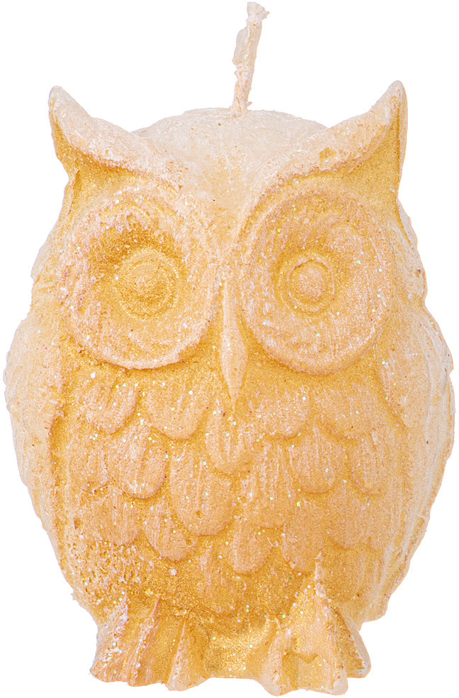 Свеча фигурная «Сова» | Новый Год! | Bronco