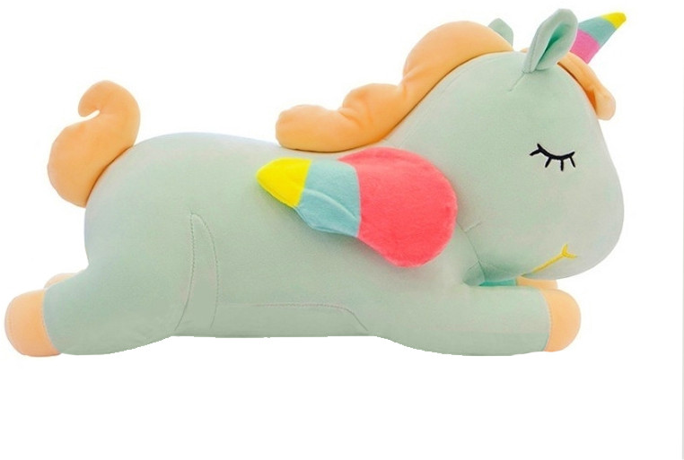 Игрушка мягкая «Зеленая единорожка» | MaxiToys