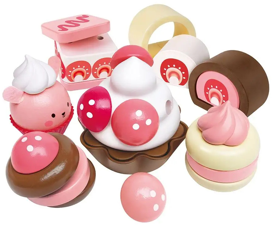 Набор игровой «Клубничный десерт» | Пирожные | Hape