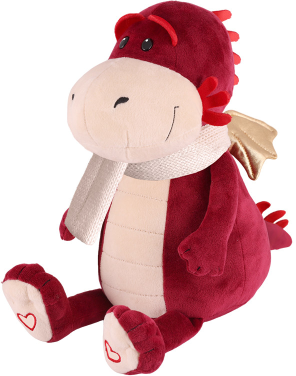 Игрушка мягкая «Дракон Патрик в шарфике» | MaxiToys