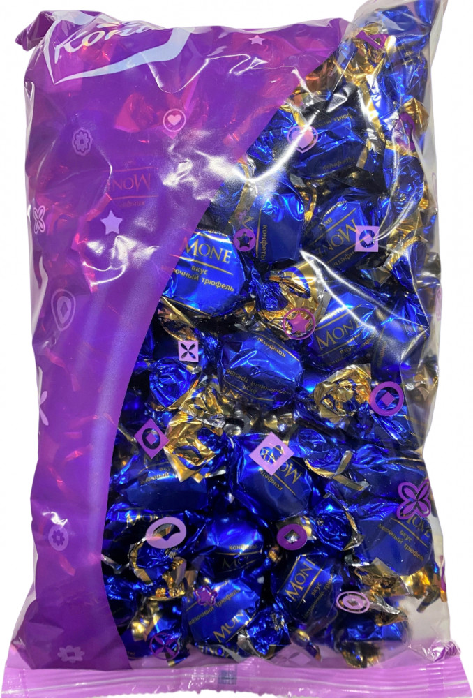 Конфеты со вкусом молочного трюфеля «Mone» | Konti