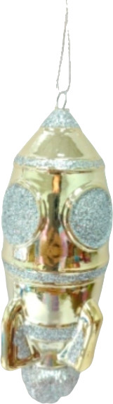 Игрушка ёлочная «Новогодняя ракета»