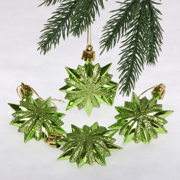 Набор игрушек ёлочных «Звезда остроконечная» | Серпантин