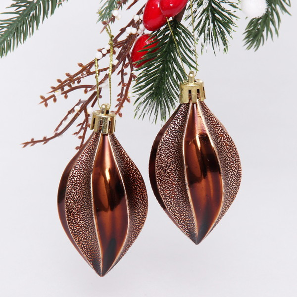 Набор игрушек ёлочных «Капля» | Таинственное очарование | Серпантин