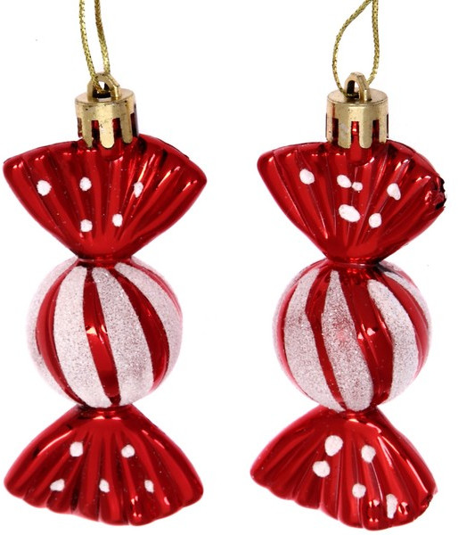 Набор игрушек ёлочных «Конфетки» | Таинственное очарование | Серпантин