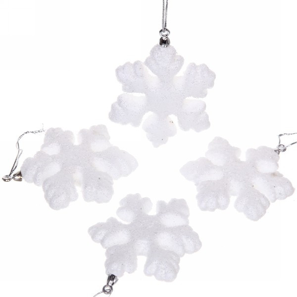 Набор игрушек ёлочных «Хоровод снежинок» | Серпантин
