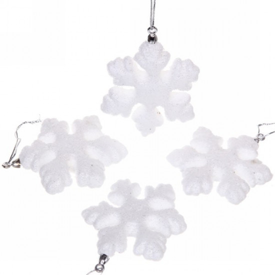 Набор игрушек ёлочных «Хоровод снежинок»