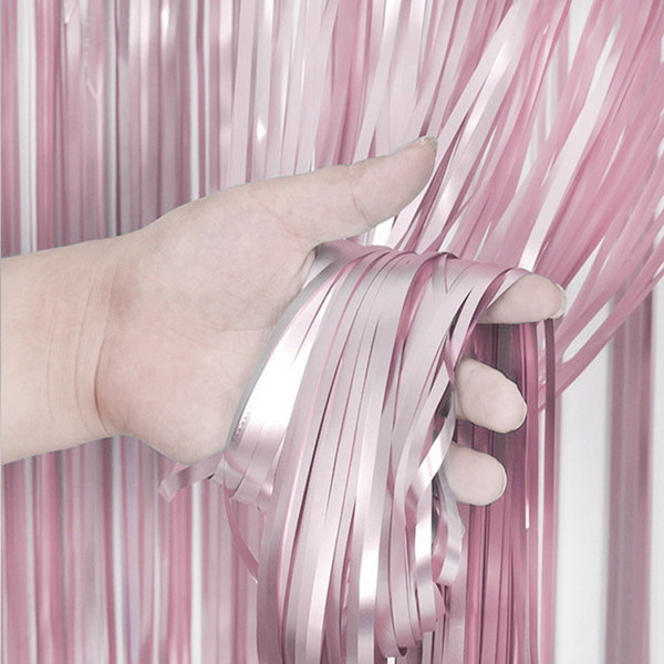 Занавес фольгированный «Дождь матовый» | Серпантин