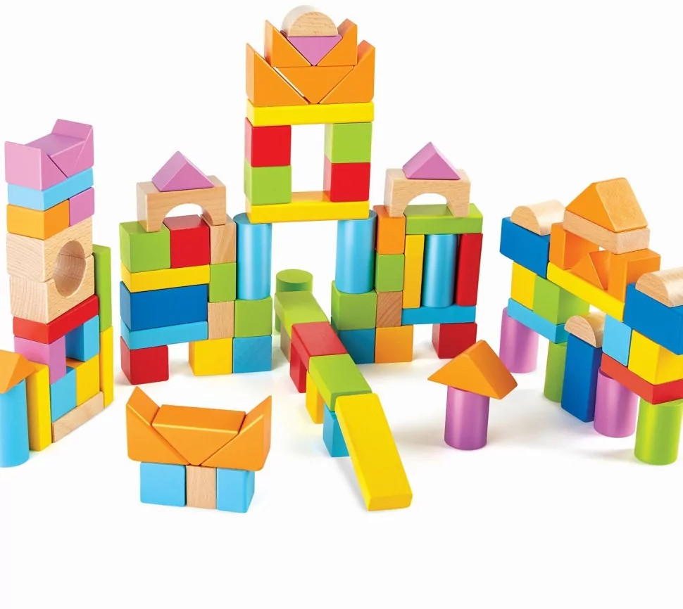 Конструктор деревянный «Замечательные блоки» | Hape