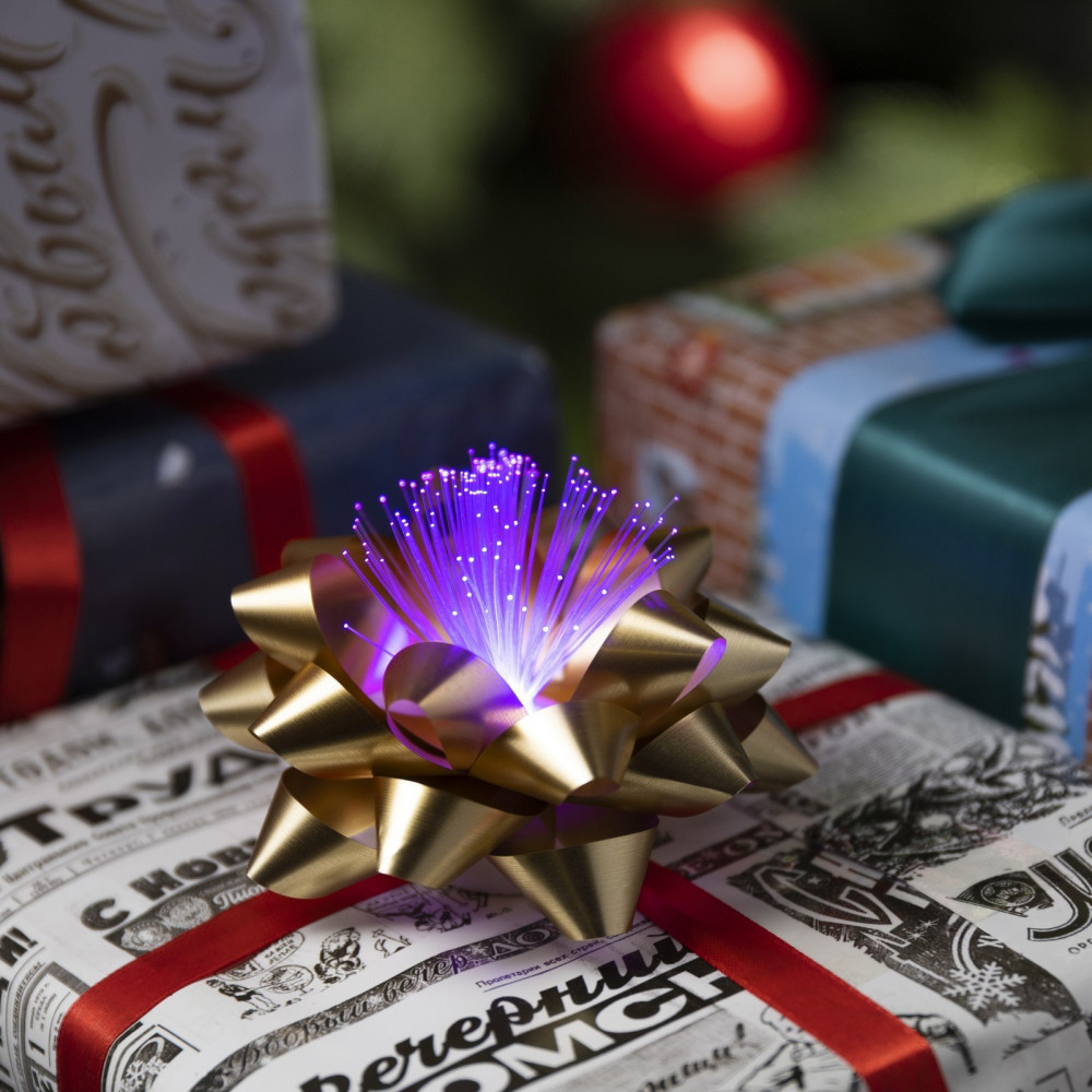 Игрушка cветодиодная «Бант-звезда» | Luazon Lighting