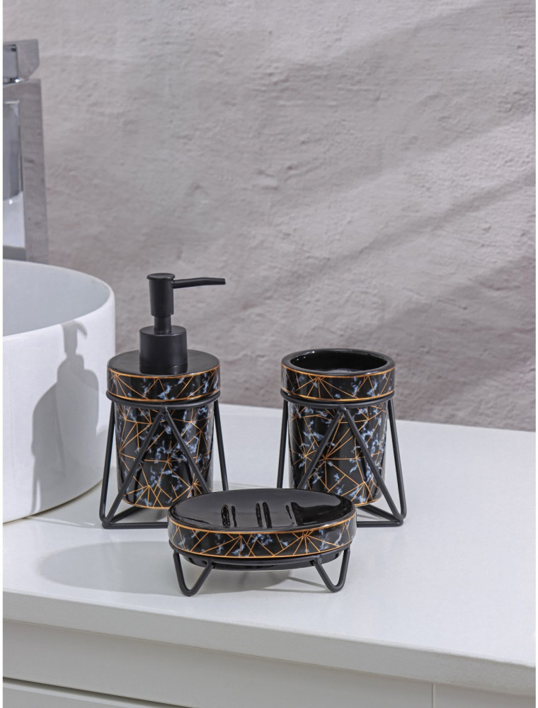 Набор аксессуаров для ванной комнаты «Геометрика» | Геометрика | Savanna