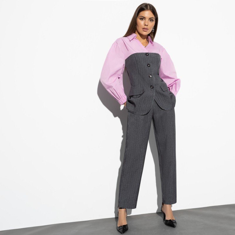 Костюм брючный «Подчеркни главное» | Charutti