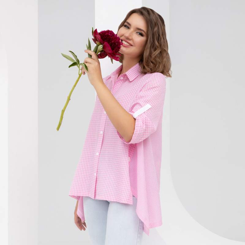 Рубашка женская «Позитивный посыл» | Charutti