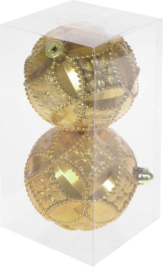 Набор игрушек ёлочных «Карнавальный дуэт» | Новогодний декор «Новогоднее золото» | Remeco club